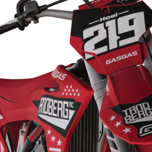 dekalsett gasgas, dekaler for forskjerm og frontplate