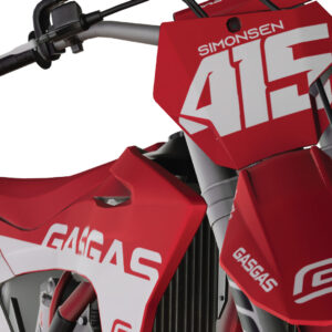 dekalsett gasgas, dekaler for forskjerm og frontplate