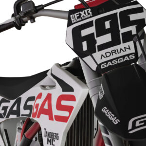 dekalsett gasgas, dekaler for forskjerm og frontplate