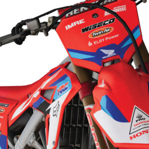 dekalsett honda, dekaler for forskjerm og frontplate