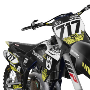 dekalsett husqvarna, dekaler for forskjerm og frontplate