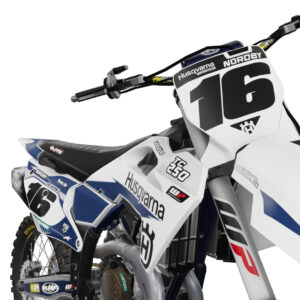 dekalsett husqvarna, dekaler for forskjerm og frontplate