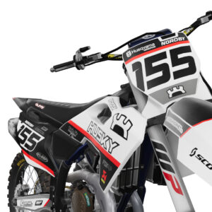 dekalsett husqvarna, dekaler for forskjerm og frontplate