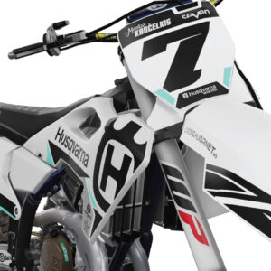 dekalsett husqvarna, dekaler for forskjerm og frontplate