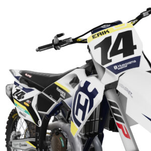 dekalsett husqvarna, dekaler for forskjerm og frontplate