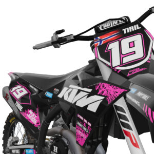 dekalsett ktm, dekaler for forskjerm og frontplate