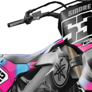 dekalsett yamaha, dekaler for forskjerm og frontplate