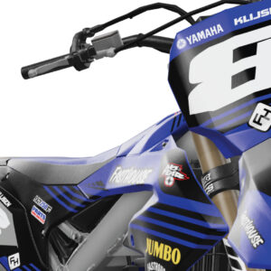 dekalsett yamaha, dekaler for forskjerm og frontplate