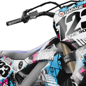dekalsett yamaha, dekaler for forskjerm og frontplate