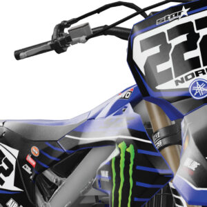 dekalsett yamaha, dekaler for forskjerm og frontplate