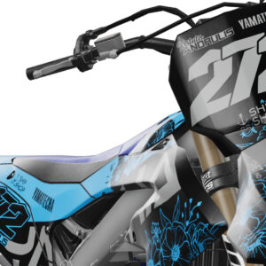 dekalsett yamaha, dekaler for forskjerm og frontplate