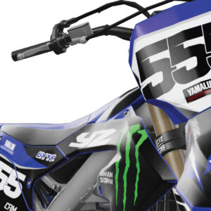 dekalsett yamaha, dekaler for forskjerm og frontplate